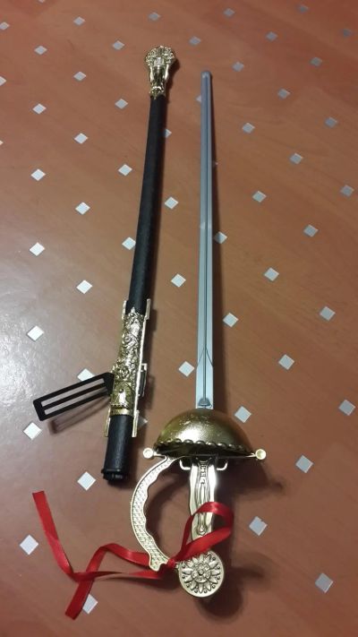 Лот: 6479621. Фото: 1. Шпага. Детские карнавальные, праздничные костюмы