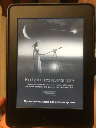 Лот: 10752420. Фото: 1. Электронная книга Kindle paperwhite... Электронные книги