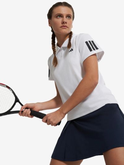 Лот: 25200710. Фото: 1. Футболка женская adidas Club Polo... Другое (спортивная одежда)
