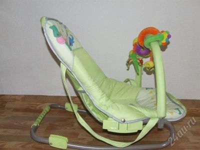 Лот: 677551. Фото: 1. Шезлонг-качалка Happy baby. Другое (дети растут)
