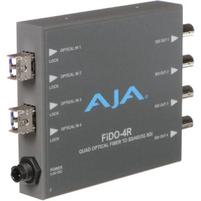 Лот: 25414689. Фото: 1. Конвертер AJA FiDO Quad-Channel... Шлейфы, кабели, переходники