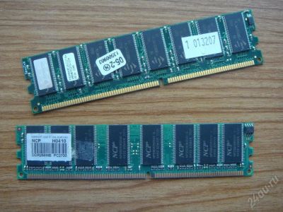 Лот: 54859. Фото: 1. DDR Dimm 2x256 pc-2700 (NCP, Spectek... Красноярск