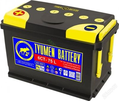Лот: 2233644. Фото: 1. Аккумулятор Tumen 6CT-75L. Аккумуляторы