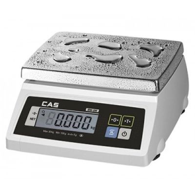 Лот: 12969486. Фото: 1. Весы CAS SW 5W влагозащищенные... Контрольно-измерительное оборудование