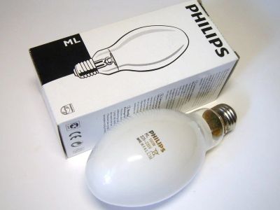Лот: 10836169. Фото: 1. Лампа ртутная Philips ML 100W... Лампочки
