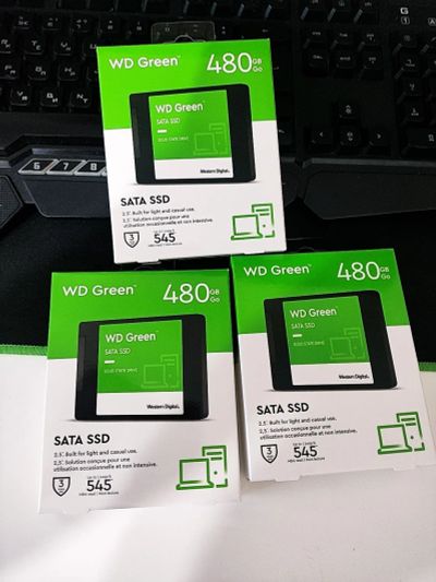 Лот: 25756308. Фото: 1. SSD 480 Gb SATA 6Gb/s WD Green... SSD-накопители