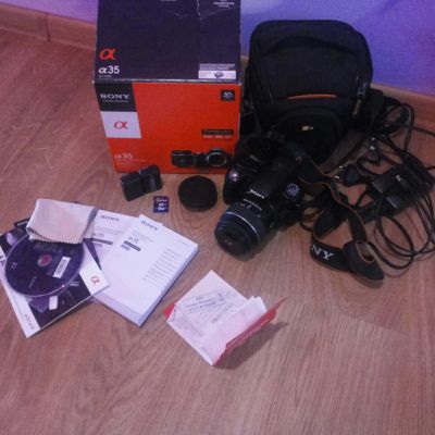Лот: 5915713. Фото: 1. SONY alpha a35. Цифровые зеркальные