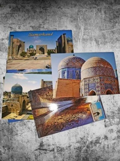 Лот: 11503906. Фото: 1. Открытки Samarkand. Открытки, конверты