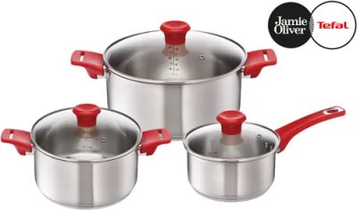 Лот: 24552924. Фото: 1. Набор посуды Tefal Jamie Oliver... Сервизы, наборы посуды