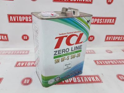 Лот: 20896936. Фото: 1. Масло синт. tcl zero line 5w-20... Масла, жидкости