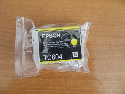 Лот: 2639905. Фото: 1. Картридж Epson T0804 (Epson Stylus... Картриджи, расходные материалы