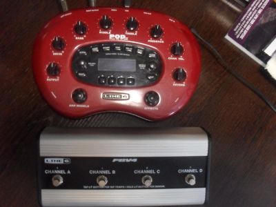 Лот: 4419571. Фото: 1. Гитарный процессор Line 6 PODxt... Гитарные эффекты и комбоусилители