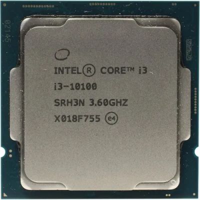 Лот: 20964816. Фото: 1. Процессор Intel Core i3-10100... Процессоры