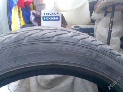 Лот: 137400. Фото: 1. Dunlop 205/45/R16 поменяюсь на... Шины