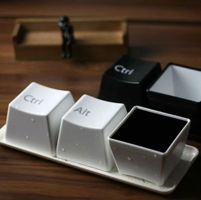Лот: 5128861. Фото: 1. Набор чашек "Alt+Ctrl+Del". Сувенирные наборы