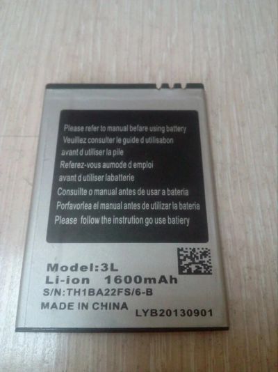 Лот: 13952175. Фото: 1. АКБ Samsung 3L LI-ION 1600mAh. Аккумуляторы