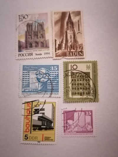 Лот: 24866818. Фото: 1. Архитектура. Набор марок. Марки