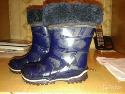 Лот: 9699295. Фото: 1. Резиновые сапожки б/у. Сапоги