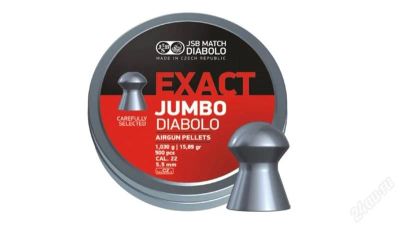 Лот: 2190175. Фото: 1. Пули Jsb Jumbo Exact - 500 шт... Аксессуары, запчасти
