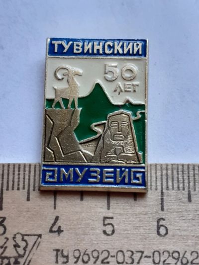 Лот: 19158637. Фото: 1. (№ 4327) значки,Тува,50 лет Тувинский... Юбилейные