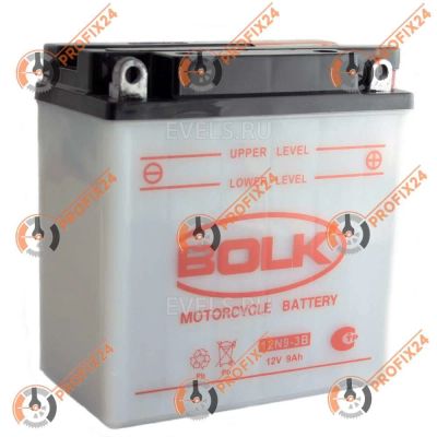 Лот: 14326609. Фото: 1. Аккумулятор BOLK MOTO MOTO 509015-12N9-3B... Аккумуляторы