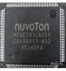 Лот: 9991659. Фото: 1. Мультиконтроллер Nuvoton NPCE791LA0DX. Микроконтроллеры