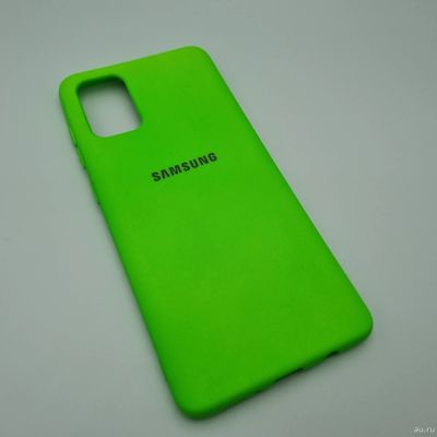 Лот: 17495042. Фото: 1. Чехол накладка Samsung A71 Silicone... Чехлы, бамперы