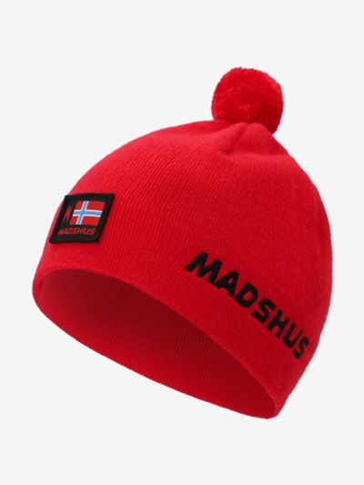 Лот: 22431899. Фото: 1. Шапка Madshus, Красный. Другое (спортивная одежда)