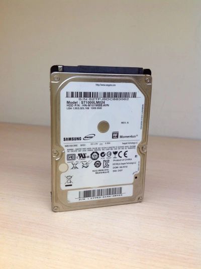 Лот: 13906863. Фото: 1. Жесткий диск Seagate/Samsung Momentus... Жёсткие диски (HDD)