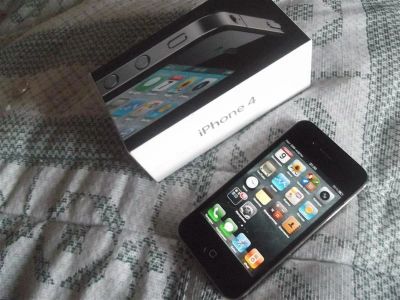 Лот: 1877301. Фото: 1. Aplle iphone 4 16gb black. Смартфоны