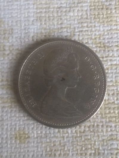 Лот: 18879019. Фото: 1. Канада 10 центов 1968. Америка
