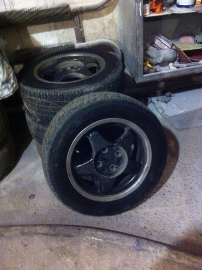 Лот: 6654661. Фото: 1. R14 Японское литье на японской... Шины на дисках
