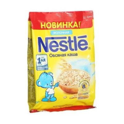 Лот: 11512862. Фото: 1. Каша Nestle молочная овсяная 200г... Детское питание