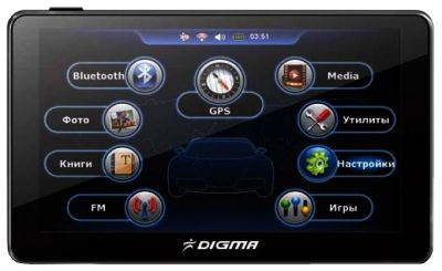 Лот: 3831602. Фото: 1. Продам Digma GPS-навигатор DS600BN... GPS-навигаторы