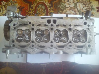 Лот: 7384066. Фото: 1. Головка Блока цилиндров 5a-fe. Двигатель и элементы двигателя