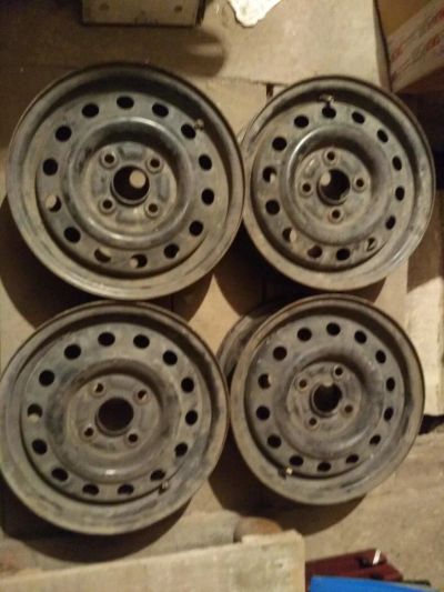 Лот: 9965810. Фото: 1. Диски штампованные R13 4*100 Mazda... Диски