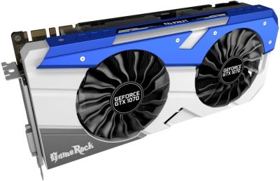 Лот: 9258860. Фото: 1. Palit GTX 1070 Game Rock 8 Gb. Видеокарты