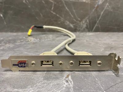 Лот: 17058779. Фото: 1. Слот для добавления 2 USB ПК. USB хабы