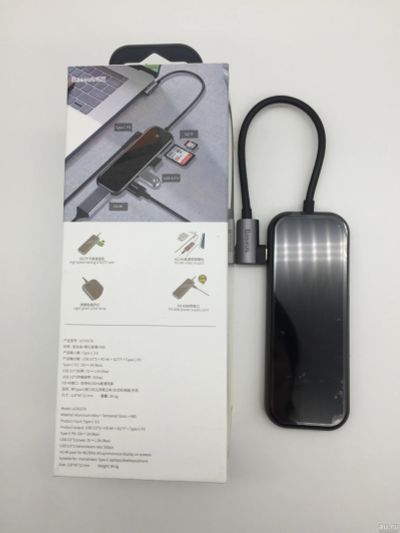 Лот: 14755155. Фото: 1. HUB Baseus Type-C. Дата-кабели, переходники