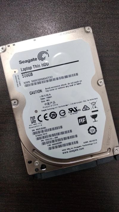 Лот: 13395340. Фото: 1. Seagate ST500LT012 500 Gb Для... Жёсткие диски (HDD)