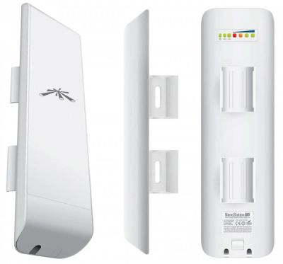 Лот: 12596522. Фото: 1. Точка доступа Ubiquiti NanoStation... WiFi, Bluetooth адаптеры