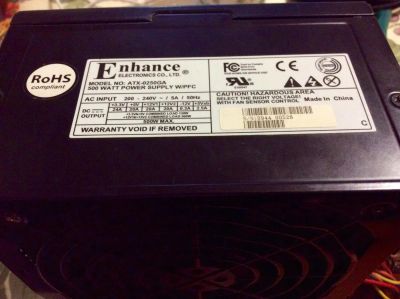 Лот: 6215805. Фото: 1. Enhance Electronics ATX-0250GA... Корпуса, блоки питания