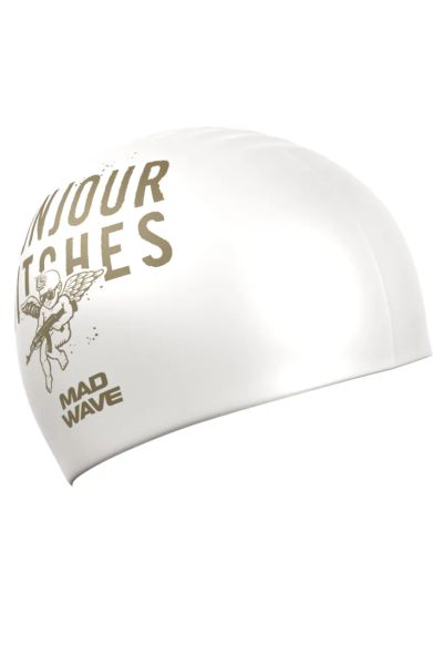 Лот: 25072164. Фото: 1. Силиконовая шапочка Mad Wave Bonjour... Плавание