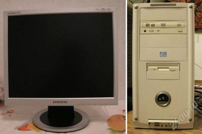 Лот: 307230. Фото: 1. Системник (Cel 2,66\ MB P4M800... Компьютеры в сборе