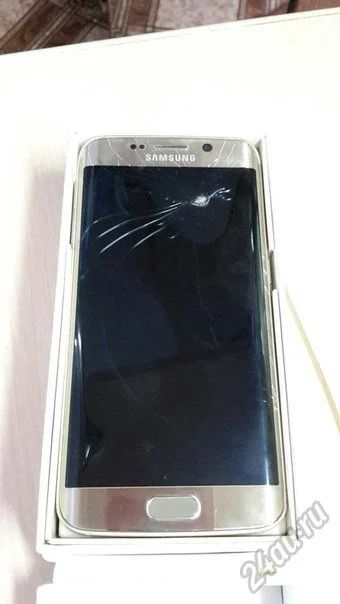 Лот: 5937873. Фото: 1. Samsung Galaxy S6 Edge 64g. Смартфоны