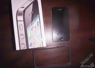 Лот: 2318221. Фото: 1. Apple iPhone 4S.Black.16 GB.Гарантия... Смартфоны
