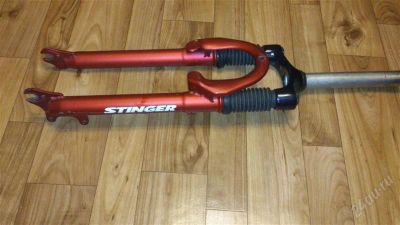 Лот: 2839530. Фото: 1. Вилка передняя STINGER под 26... Запчасти