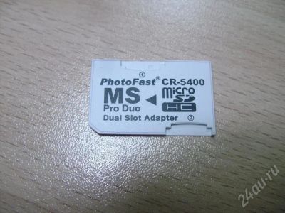 Лот: 424628. Фото: 1. Для PSP aдаптер PhotoFast CR5400... USB-флеш карты