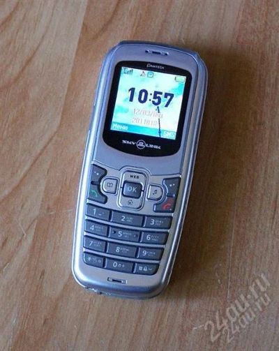 Лот: 297168. Фото: 1. CDMA-телефон Pantech 575B (wellcom... Телефоны CDMA