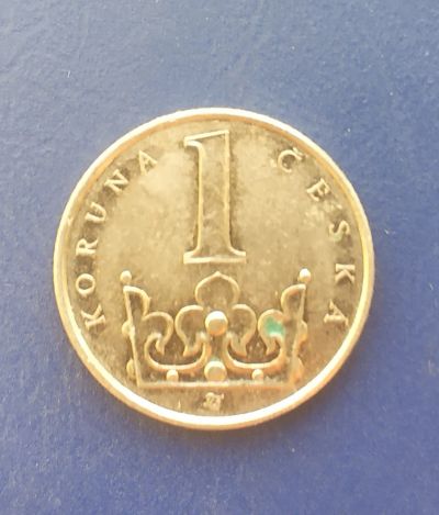 Лот: 25005940. Фото: 1. Чехия 1 крона 2003 г. Европа